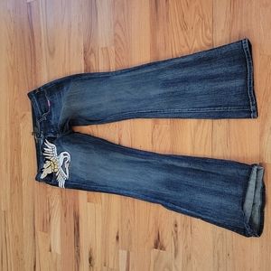 SWITCH EMBROIDERED JEANS